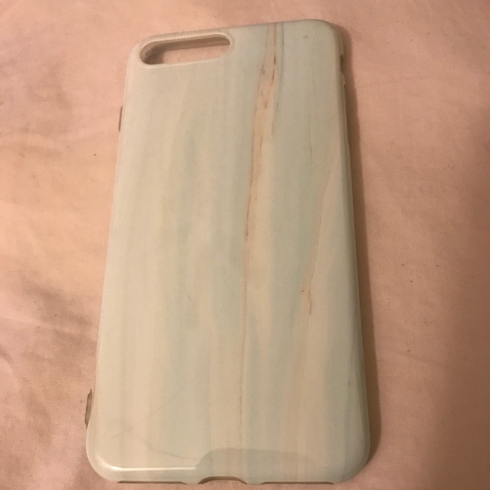 iPhone 7 Plus new marble pastel green case